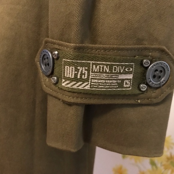 longline trench coat green size S - Picture 10 of 17